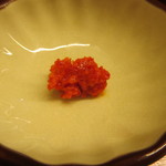 天ぷら やす田 - この柚子胡椒が良い味してます