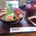 伊澤家 - まぐろはまちづけ丼大盛り