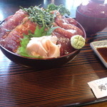 伊澤家 - まぐろづけ丼大盛り