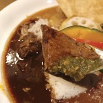 若草カレー本舗 - 大きなお肉＾＾