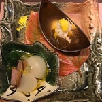 網元の宿 ろくや - 夕食(先付)