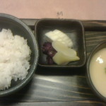 網元の宿 ろくや - 夕食(とろろご飯)