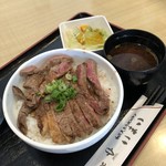 和風ステーキ&洋食の店 いまい - ステーキ丼（ごはん大盛り）900円