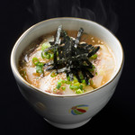 菊水 - 料理写真:締めに人気の『鯛のだし茶漬け」です。