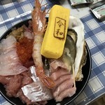 塩釜仲卸市場 マイ海鮮丼コーナー - 