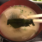 和だん - 味噌汁の具材