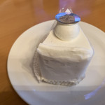 スイーツガーデン ユウジアジキ - 白桃のショートケーキ