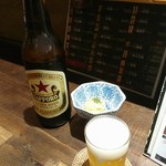 Orudo Japanizu Dainingu Wakuya - サッポロラガービール赤星