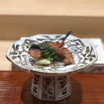 鮨旬美西川 - 金目鯛のカマの西京焼き