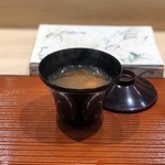 鮨旬美西川 - 味噌汁