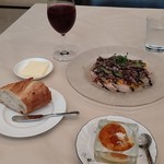 レストラン コーイン - ●ﾗﾝﾁおまかせ3800＋ﾉﾝｱﾙｸﾞﾗｽﾜｲﾝ赤900＋ﾁｪﾝｼﾞｱｲｽｺｰﾋｰ300＋税400＝5,400円 2019年09月