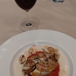 レストラン コーイン - ●ﾗﾝﾁおまかせ3800＋ﾉﾝｱﾙｸﾞﾗｽﾜｲﾝ赤900＋ﾁｪﾝｼﾞｱｲｽｺｰﾋｰ300＋税400＝5,400円 2019年09月