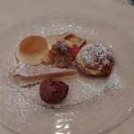 レストラン コーイン - ●ﾗﾝﾁおまかせ3800＋ﾉﾝｱﾙｸﾞﾗｽﾜｲﾝ赤900＋ﾁｪﾝｼﾞｱｲｽｺｰﾋｰ300＋税400＝5,400円 2019年09月