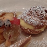 レストラン コーイン - ●ﾗﾝﾁおまかせ3800＋ﾉﾝｱﾙｸﾞﾗｽﾜｲﾝ赤900＋ﾁｪﾝｼﾞｱｲｽｺｰﾋｰ300＋税400＝5,400円 2019年09月