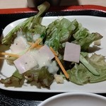 Warajiya Ue Hommachi Hanare - ●ランチ定食　チキン和風サラダ定食 680円 2019年09月