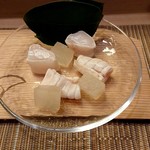 すし処 みや古分店 - フグと冬瓜だったかな