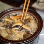 2019.9 15種類の天然キノコ鍋