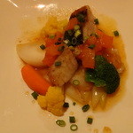 Purie - 深谷ネギと本日の魚のソテー