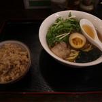 沖縄食堂 - 沖縄そば定食