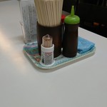 魚市場食堂 - テーブルの卓上