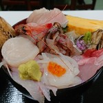 魚市場食堂 - 小田原丼