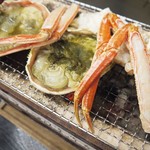 レストラン 波乃華 - 焼きガニ