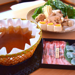 香水亭 - 料理写真:2019秋限定*松茸・紅葉鯛・京都ぽーくの秋鍋