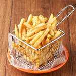 French cuisine fries fried in rice oil