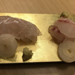 旬菜 おぐら家 - ひらめ・紅葉鯛