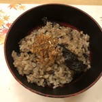 旬菜 おぐら家 - 香茸の炊き込みご飯