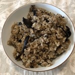 旬菜 おぐら家 - 香茸の炊き込みご飯