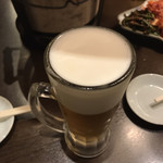 幸永 - ドリンク写真:始めの生ビール 飲み放題