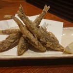 海と山の伍六 - メヒカリ唐揚げ
