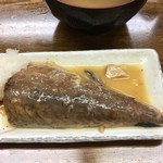 魚力 - ハーフ&ハーフの鯖味噌煮