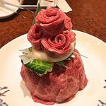 焼肉 スタミナ苑 - 肉ケーキ3000円タイプ