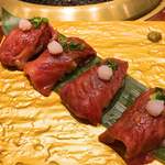 焼肉 スタミナ苑 - 肉寿司