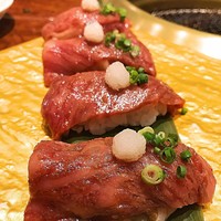 焼肉 スタミナ苑 - 肉寿司