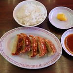 ラーメン魁力屋 - 餃子定食　+230円・税別