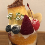 uni CAFE - プリンパフェ￥８００