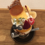 uni CAFE - プリンパフェ￥８００