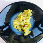 ジャンカルド - レモンとパンチェッタのlasagnette ricce　？