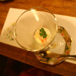 京橋 二刀流 - 先付け？のムース。。