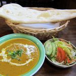 魚ゃ一心 - チキンカレーセット\750円