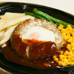 レストランオオタニ - 料理写真:ハンバーグ(玉子）
