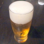 ダバ インディア - 生ビール530円