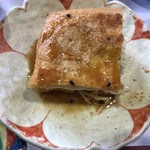 三良坂地豆腐処 豆遊 - 野菜サンド揚げ焼き