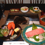 Stone grilled set meal (B)