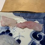 馳走 啐啄一十  - お造り:甘鯛（3日寝かせ）とハタ（5日寝かせ）