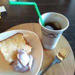 茶房 小園 - デザート　アイスコーヒー
