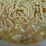 ラーメン二郎 - ネギがザックザク